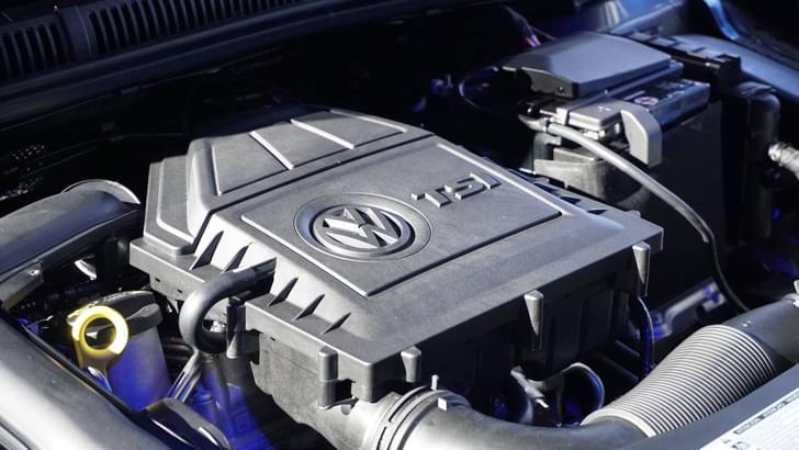 Open Bonnet Engine Shot